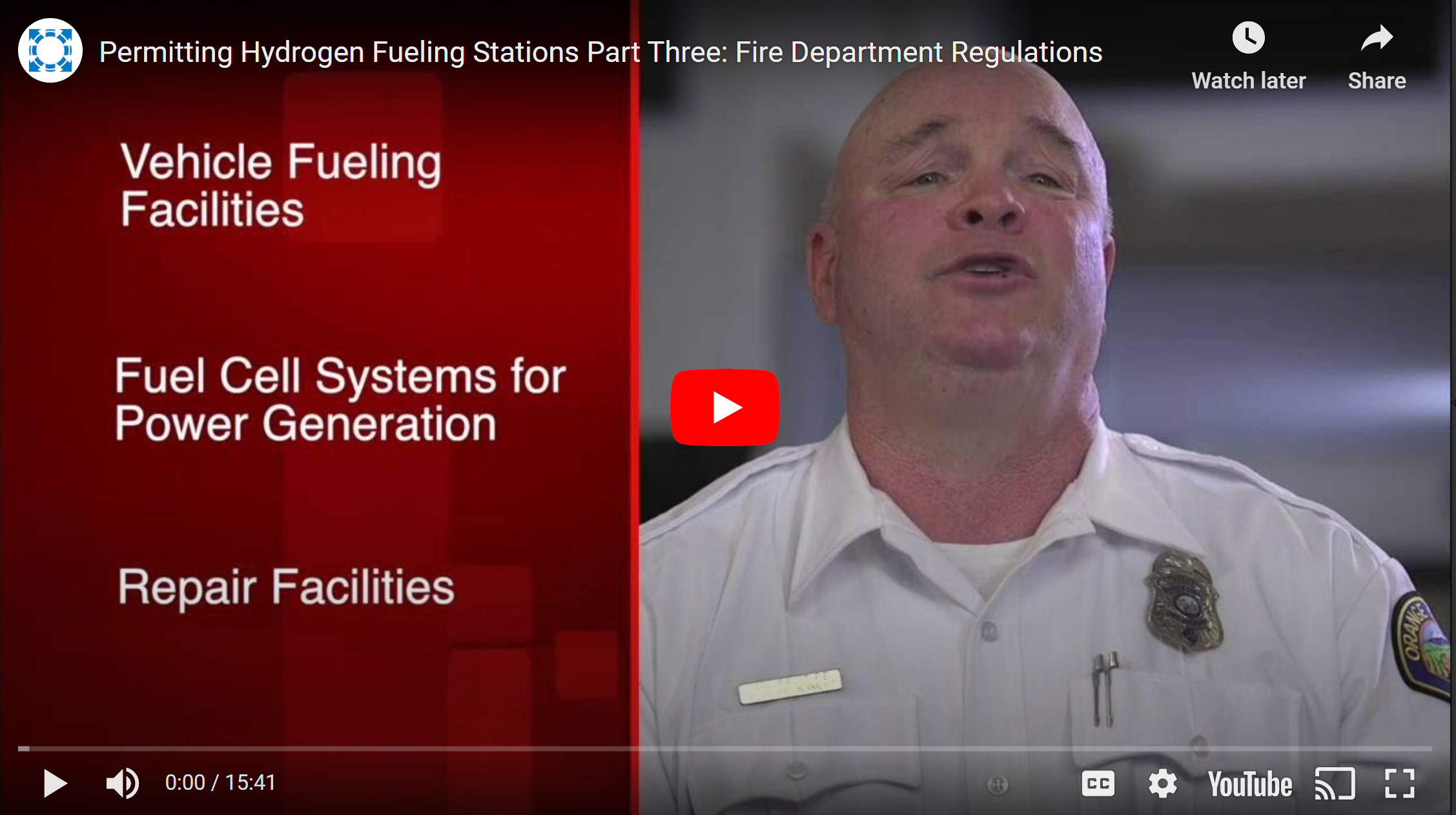Permitting Hydrogen Fueling Stations Part Three: Fire Department Regulations