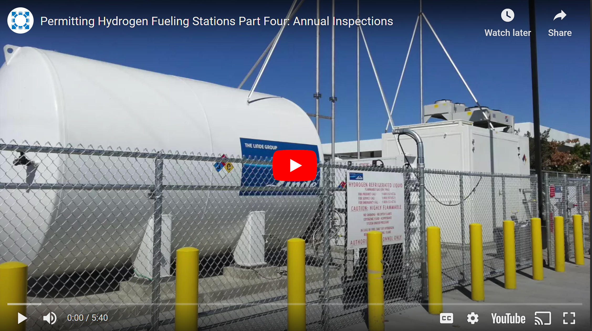 Permitting Hydrogen Fueling Stations Part Four: Annual Inspections