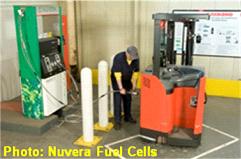 Photo - Fueling a forklift
