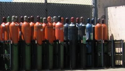 Outside Cylinder Storage